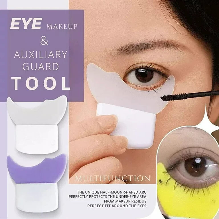 Mascara Eyelash Shield Applicator Guard Tool, Eyelash Eyeshadow Auxiliary Guard