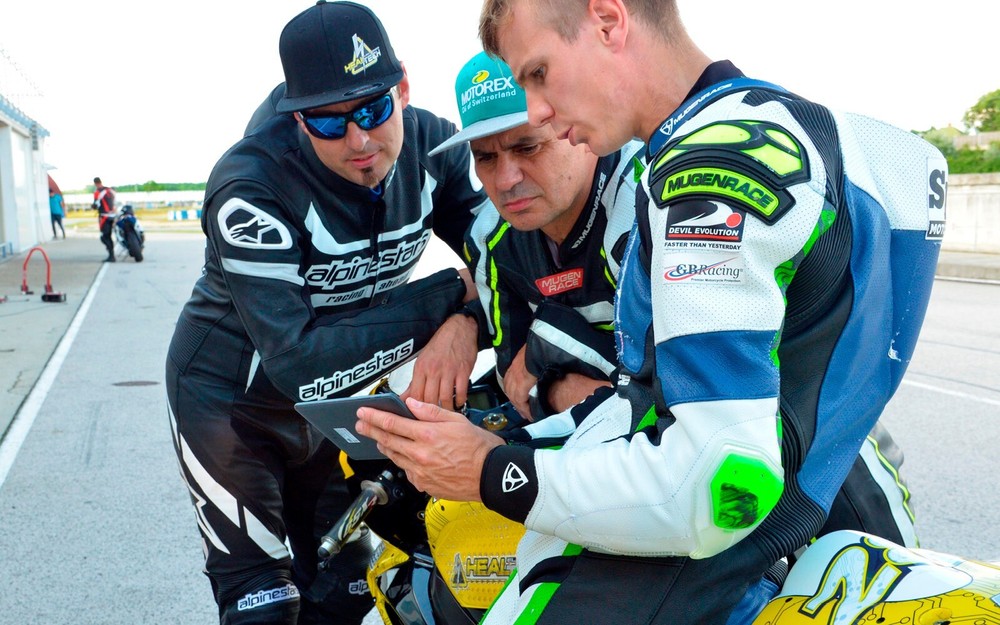 Healtech iLogger Advanced Track Data Acquisition Analysis - Flat Track Racing