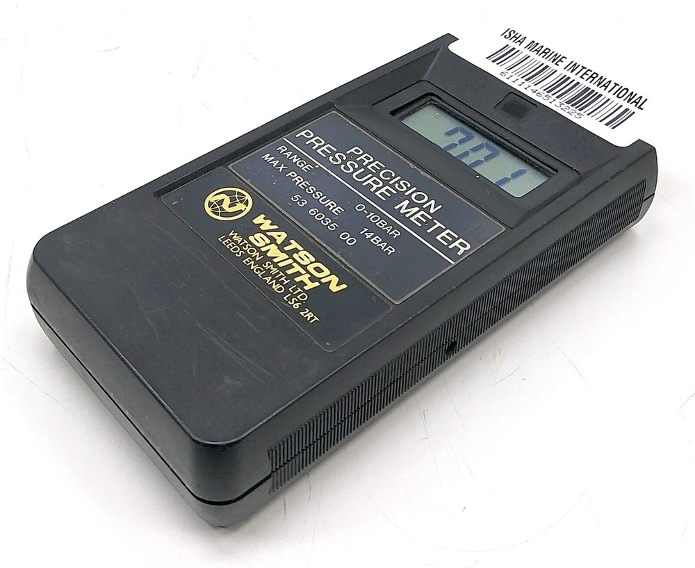 Watson Smith Precision Pressure Meter Gauge Range 53603500 Black Meter