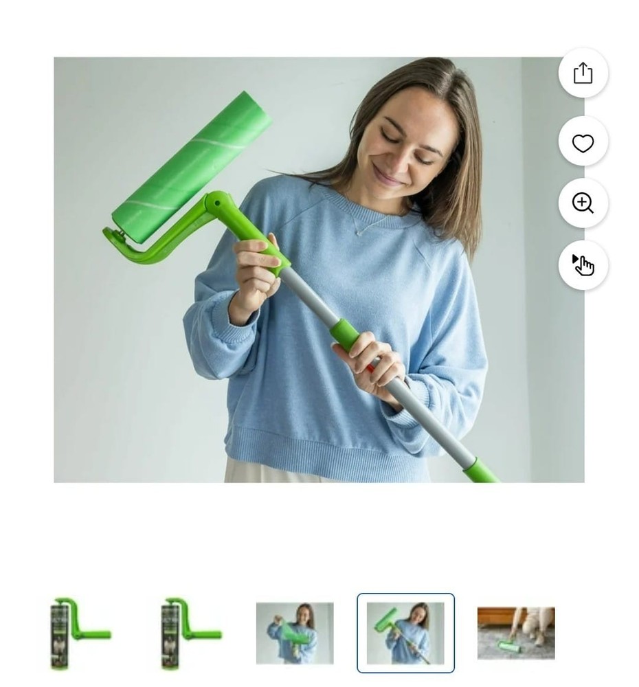 Evercare Easy Store Handheld Mega Lint Roller - 50ct