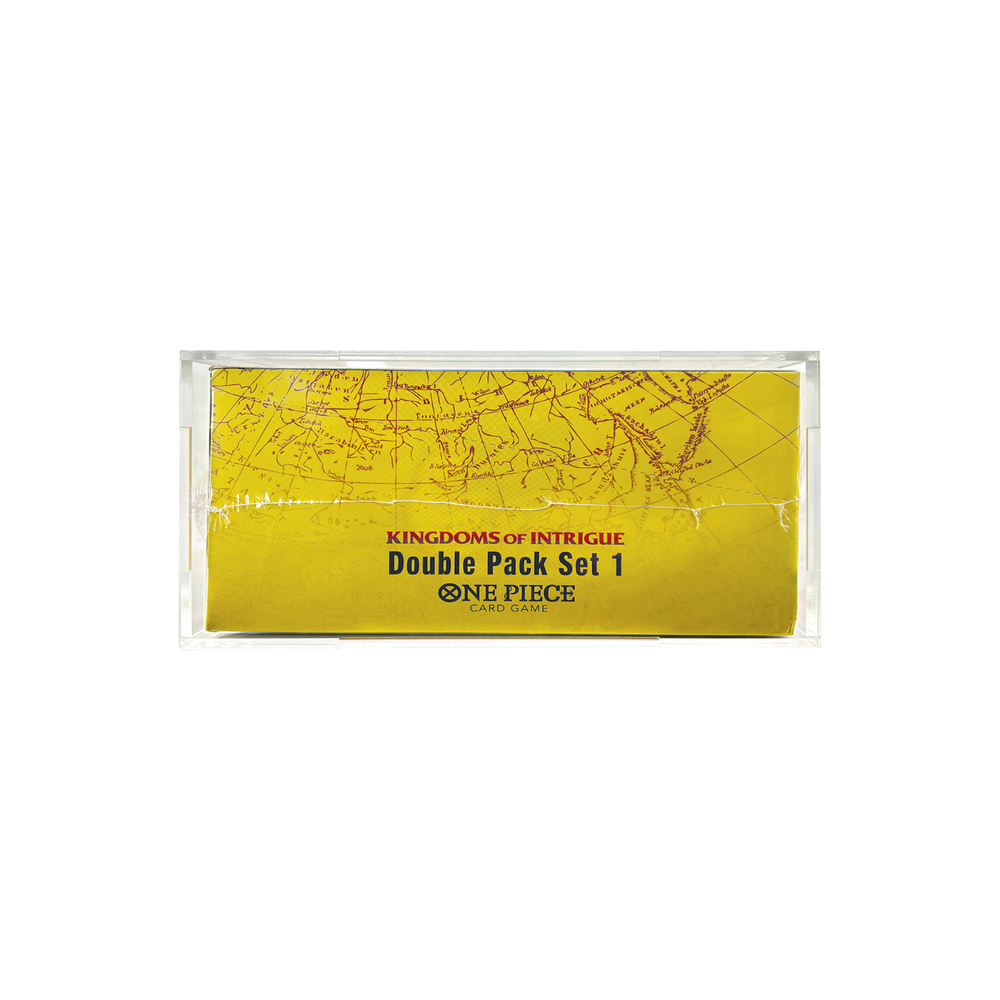 Acrylic Display Case for One Piece Double Pack Retail Case