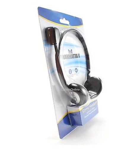 Computer Headphone w/ Condenser Boom Microphone,164429