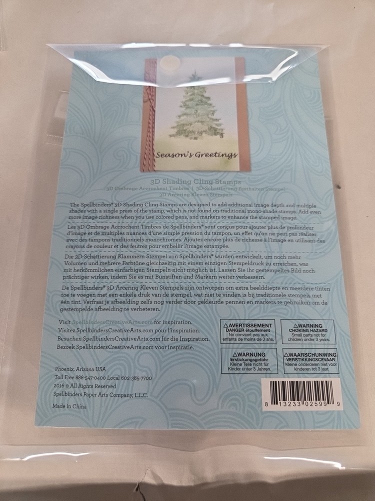 Spellbinders Stamps Christmas Tree