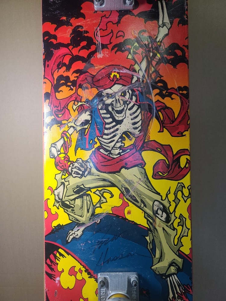 *Signed* OMAR HASSAN Black Label. Magic Carpet Deck. Complete Pro Model. 🔥 RARE