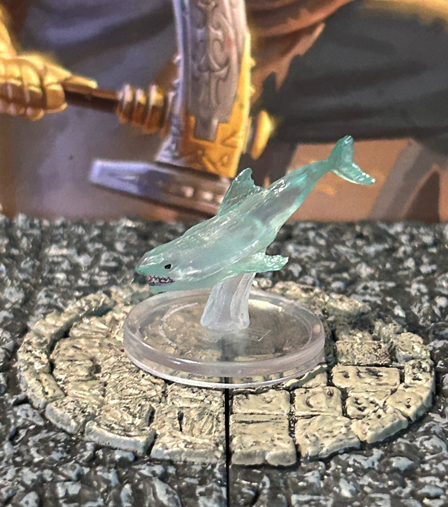 Brine Shark D&D Miniature Dungeons Dragons Bestiary Unleashed medium elemental 7