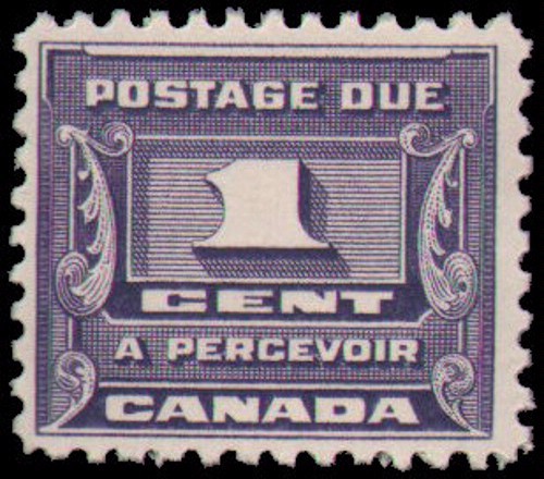 Canada #J11-J14 set MH