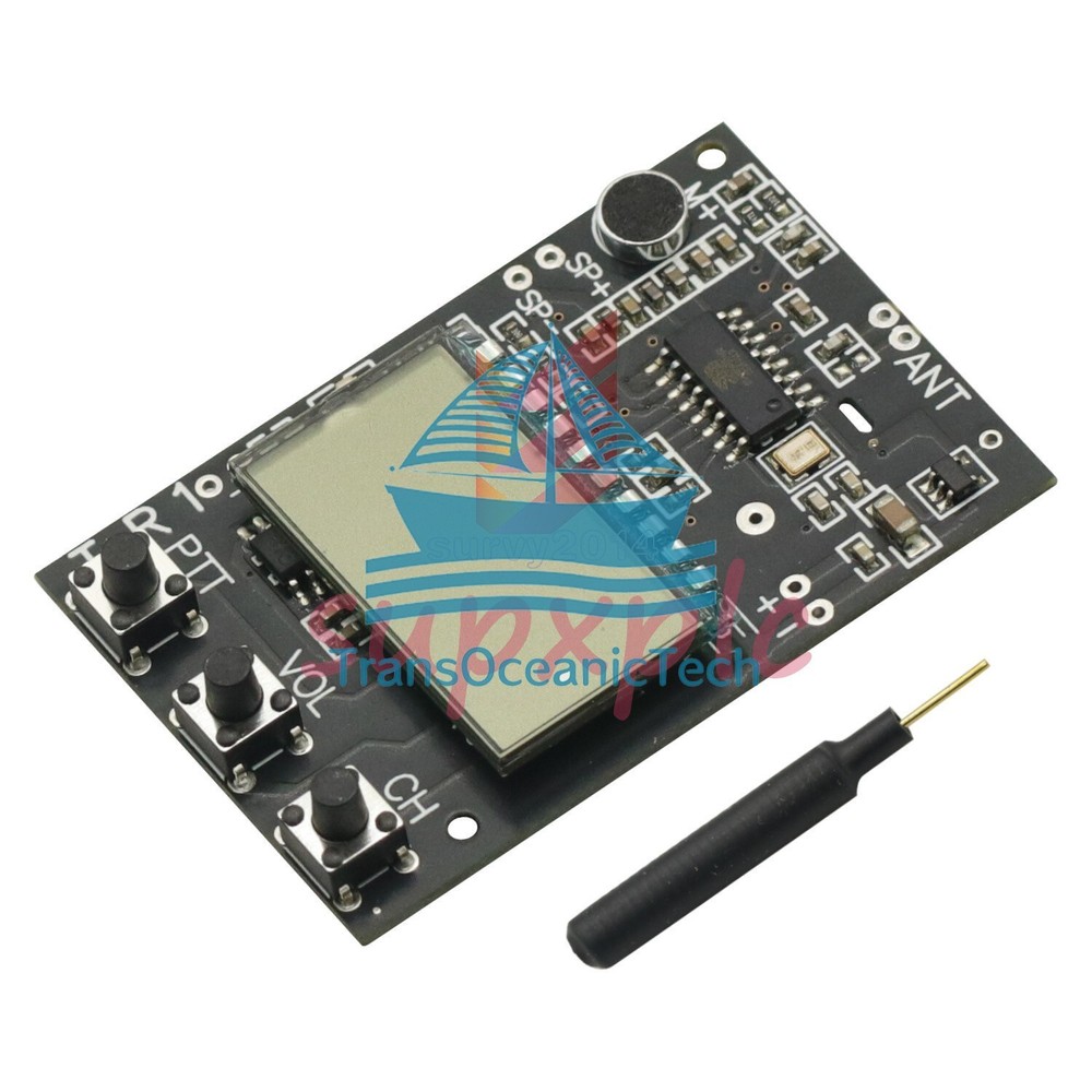 Digital LCD FM Radio Receiver Transmitter Module 27-480MHz Frequency Modulation