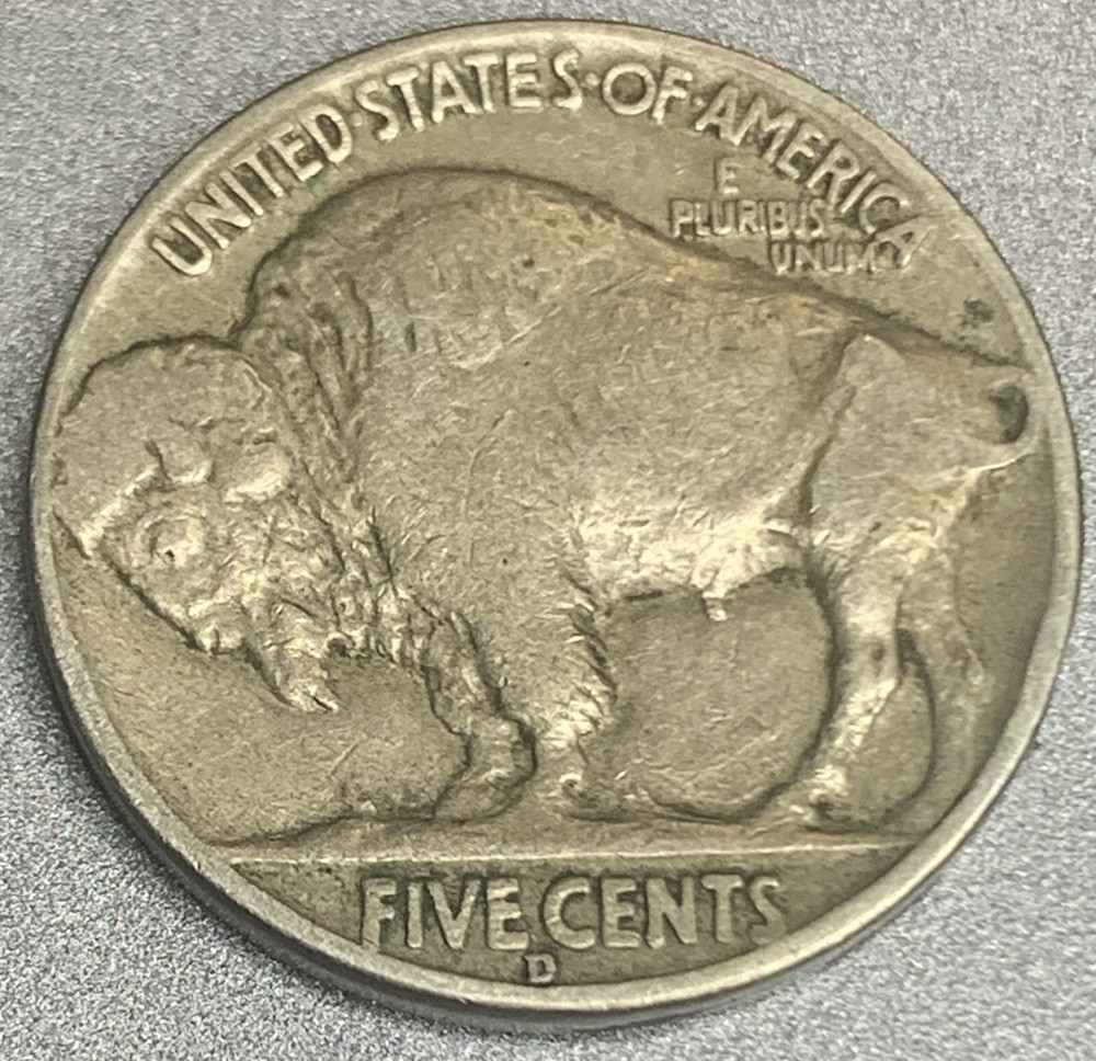 1937-D Buffalo Nickel VF SR029