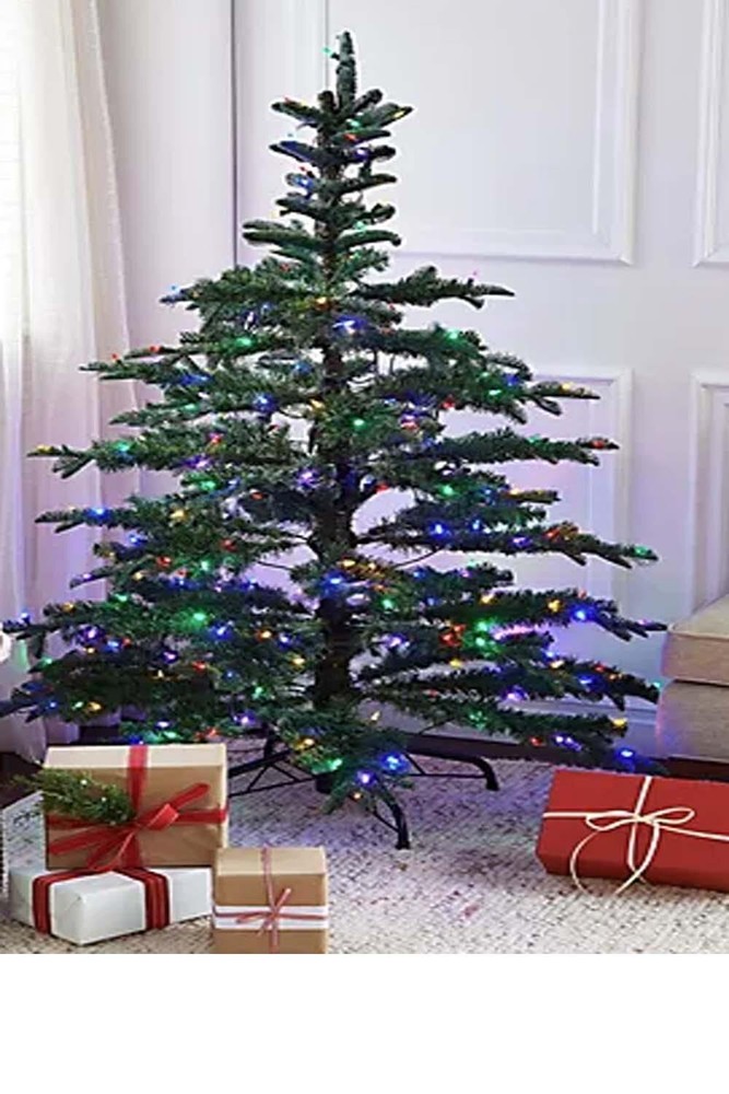 Barbara King 5' Pre-Lit Decorator Series Tree Clear