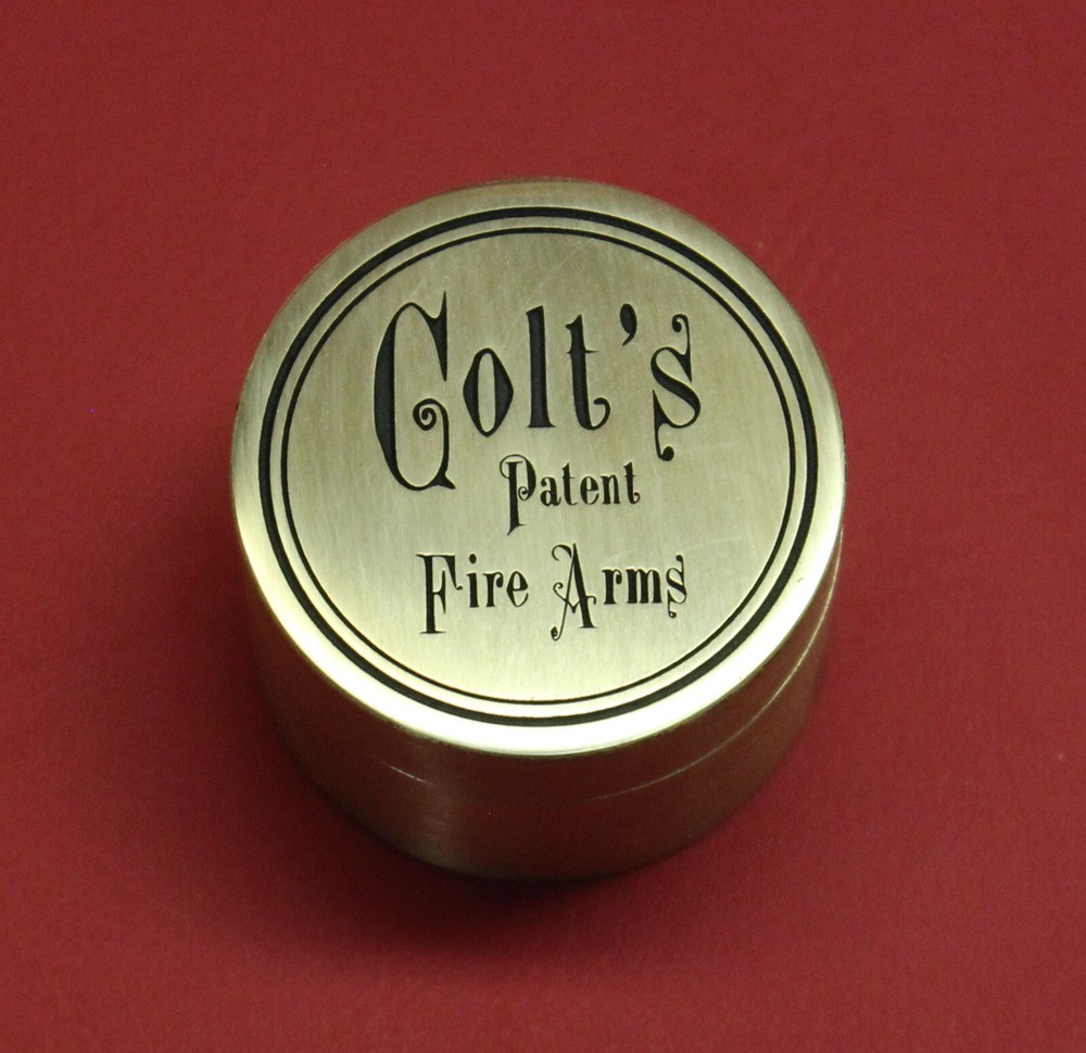 COLT Firearms Brass Cap Tin
