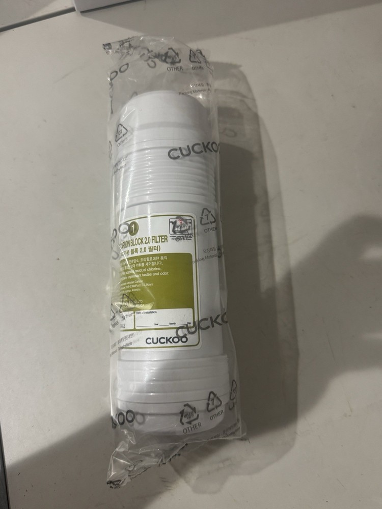 2 Pack CPF 802P CUCKOO Precarbon Block 2.0 Replacement Filter For CP-M