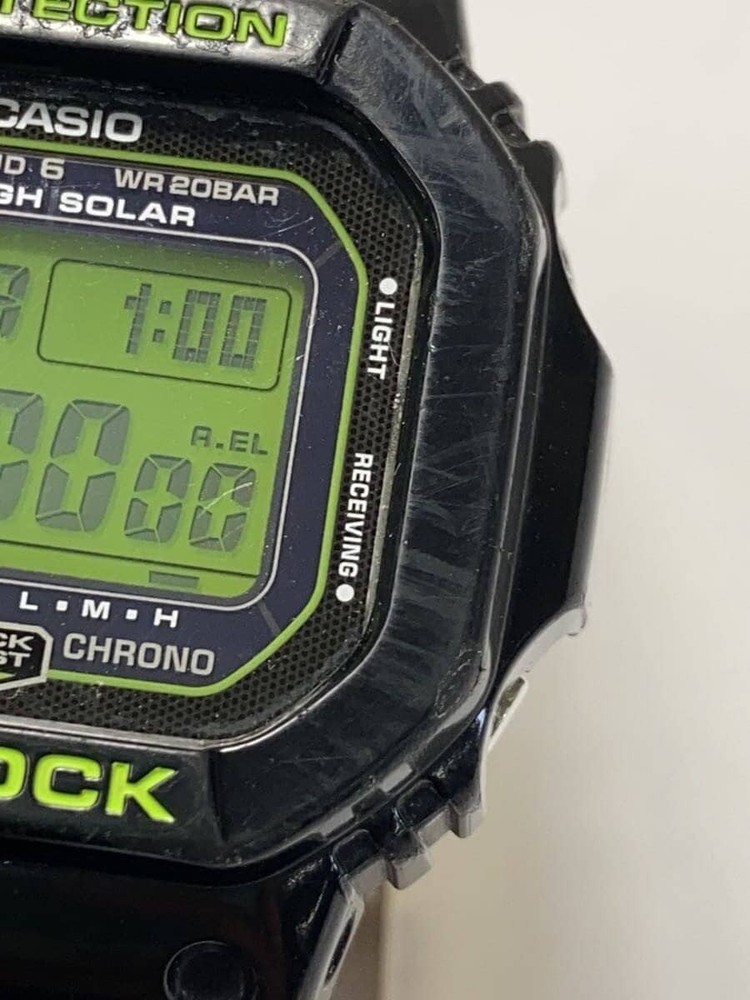 CASIO Solar Watch G SHOCK Digital BLK
