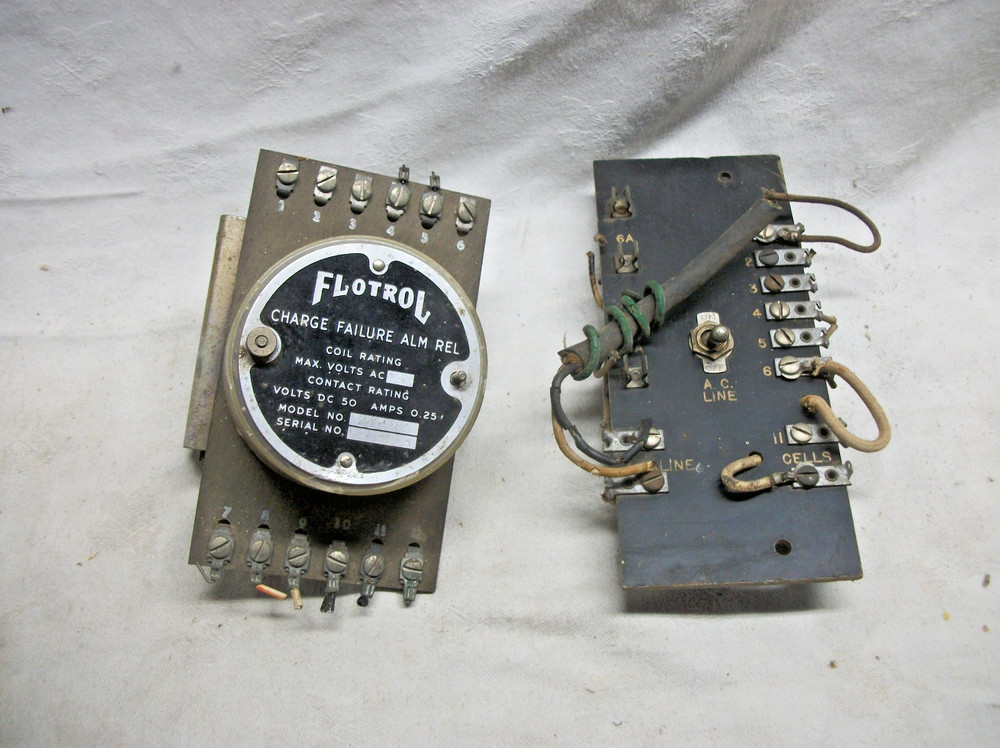 Two old (1950?) electrical/communication devices