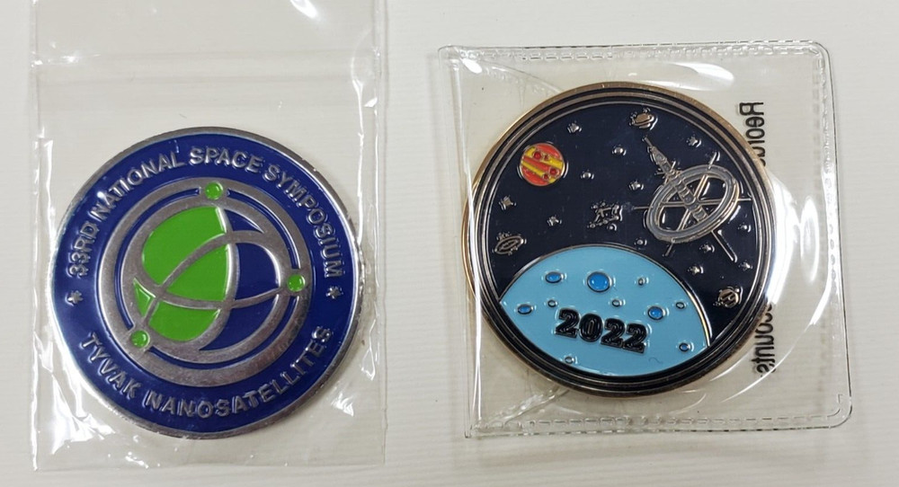 Space Related Memorabilia "Challenge Coins"