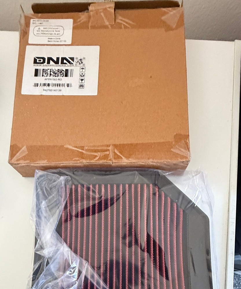 DNA Motoring AFPN-062-RD Panel Air Filter