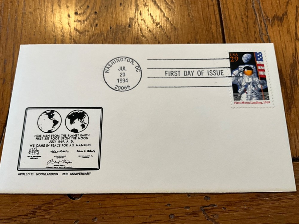 1994 FDC 25TH Anniversary Moon Landing c