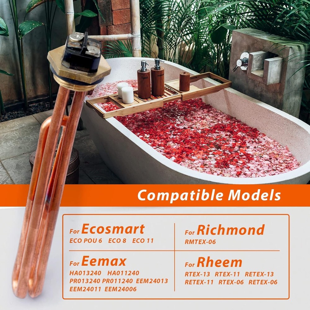 2PACK HE 55220 Water Heater Element Replacement for 2 Pack 55220, 2PCS