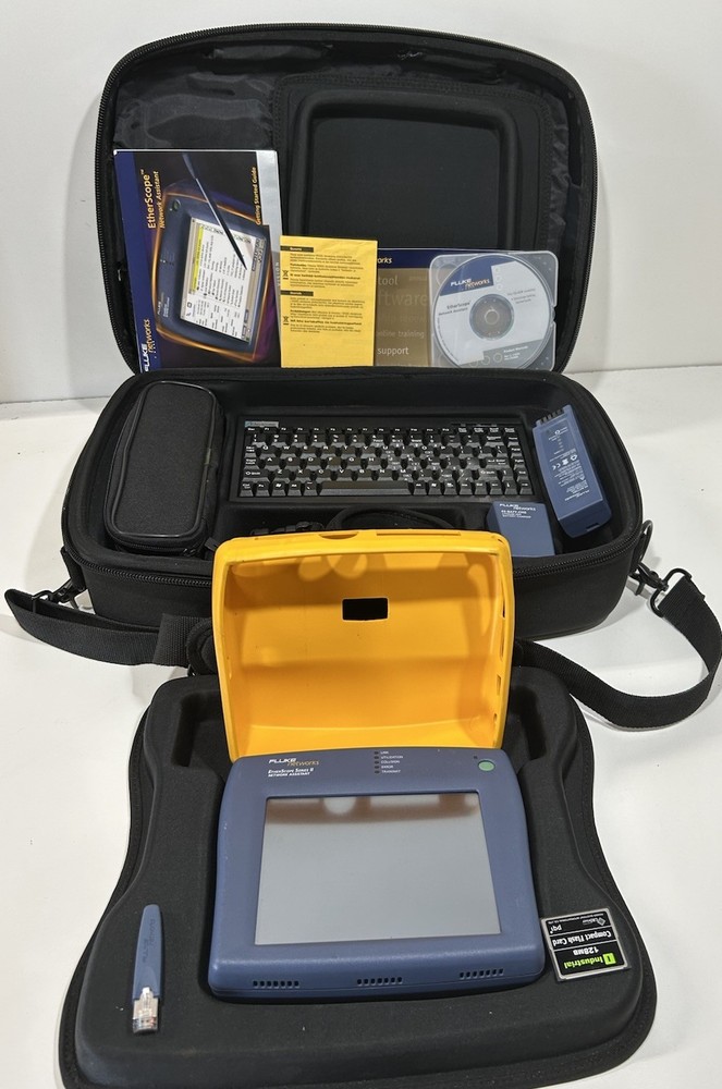 Fluke EtherScope Series II , Network Assistant ES2-PRO-I W/Case,charge&keyboard