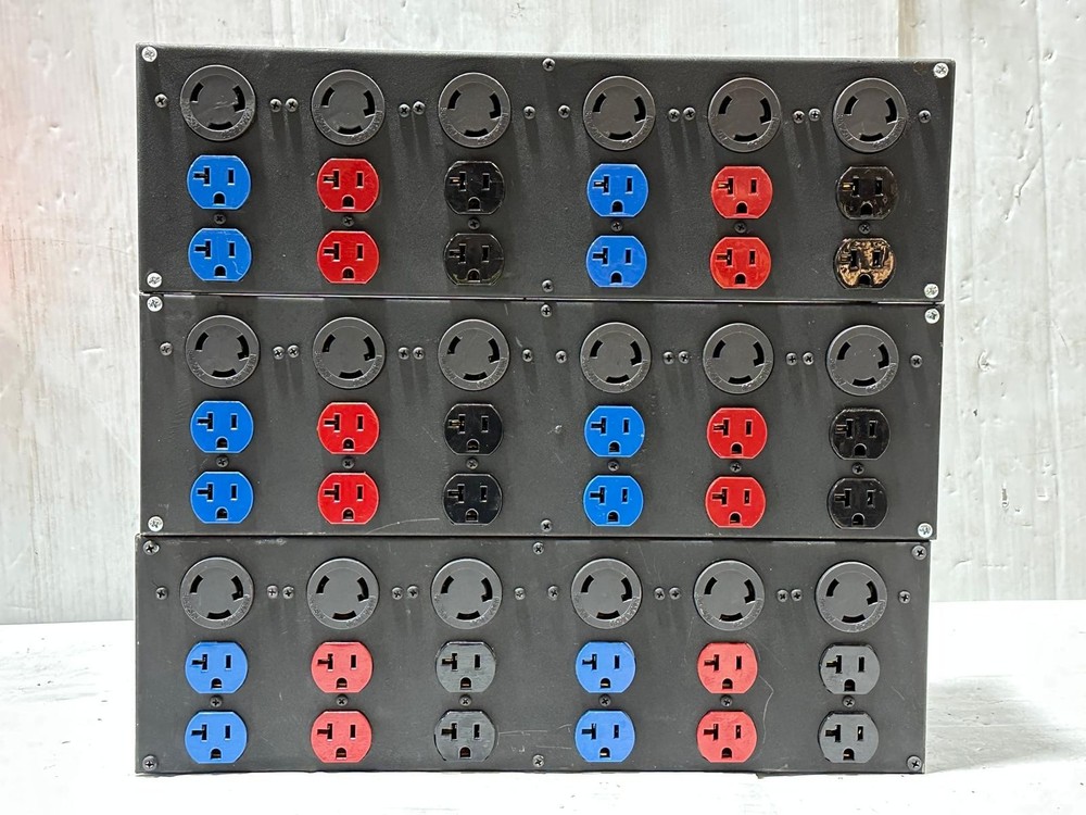 CUSTOM 20A POWER DISTRO RACK PACK PANEL #5162 (One) THS