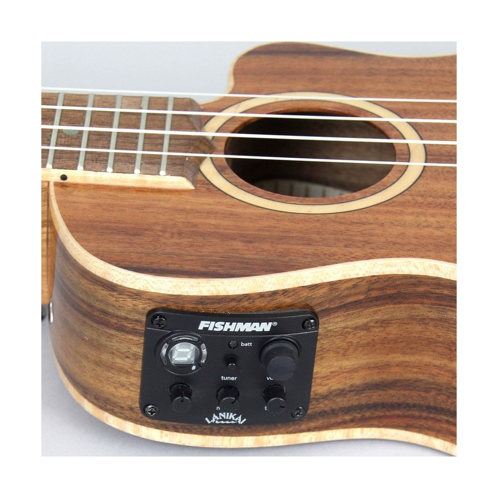 Lanikai, 4-String Ukulele, Chrome (ACSCEC)