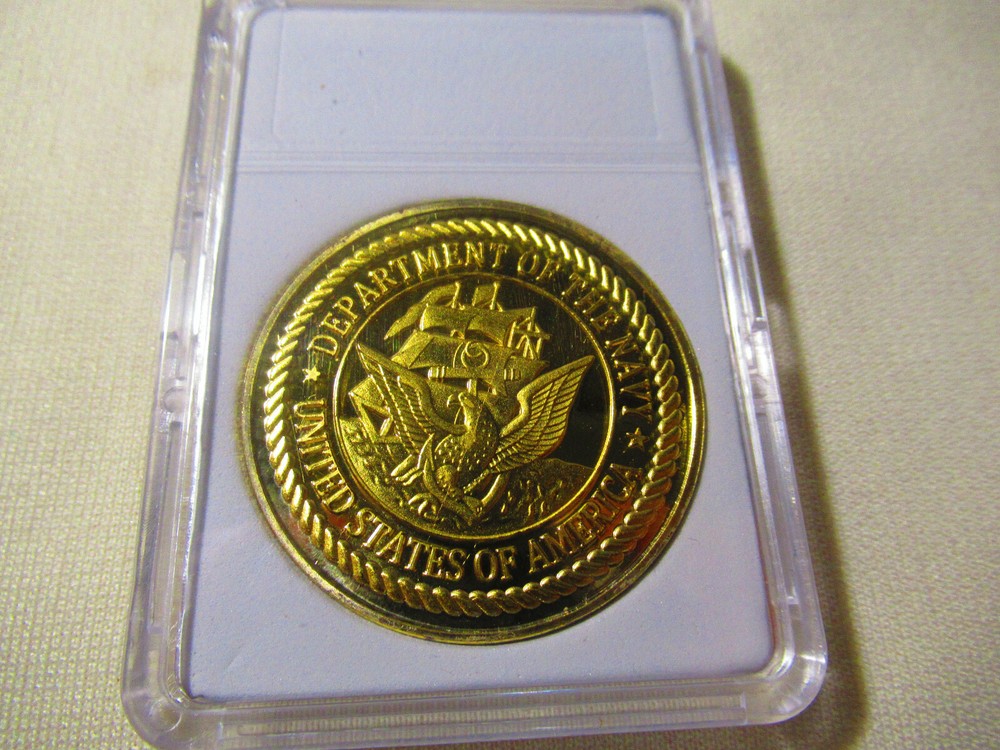 US NAVY - USS BERKELEY (DDG-15) Challenge Coin