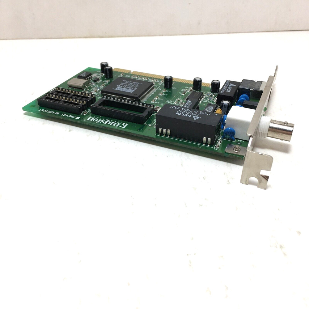 Kingston EtheRx PCI Ethernet Adapter KNE40BT instructions drivers diskettes