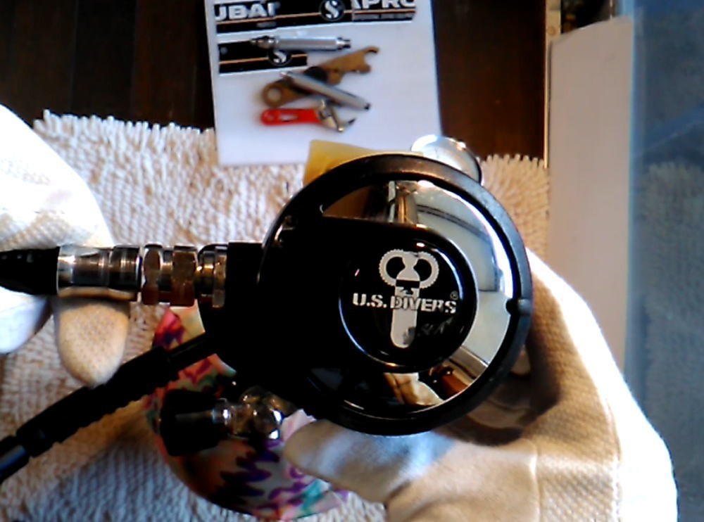 U.S. DIVERS Second-stage, Good working condition.