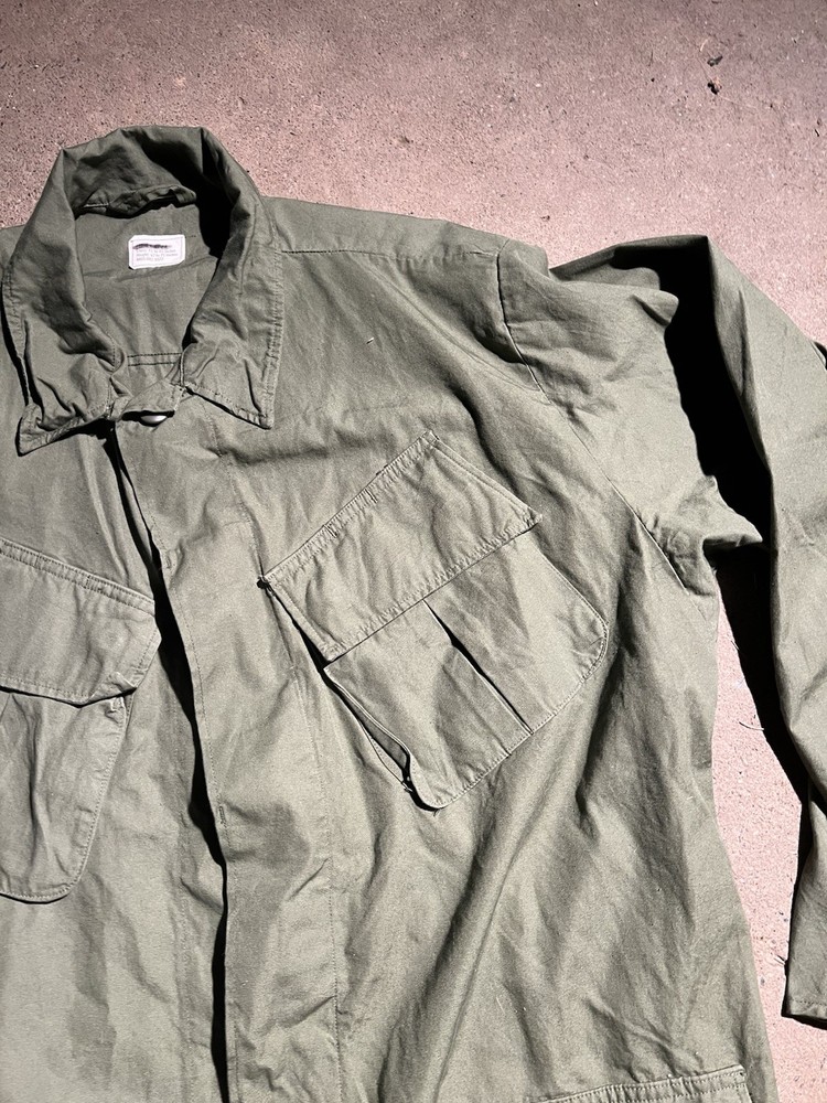 US Slant Pocket Jungle Jacket Poplin Large Regular 3rd Pattern (FF250