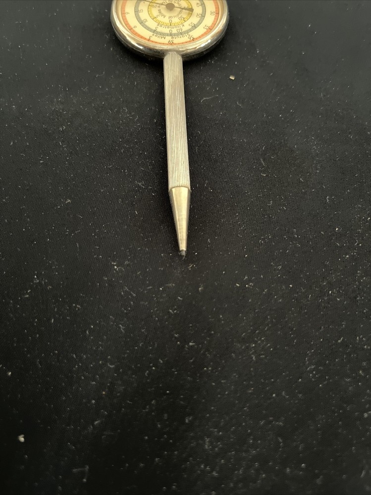 Vintage Map Measures ,Magnetic Compass And Automatic Pencil