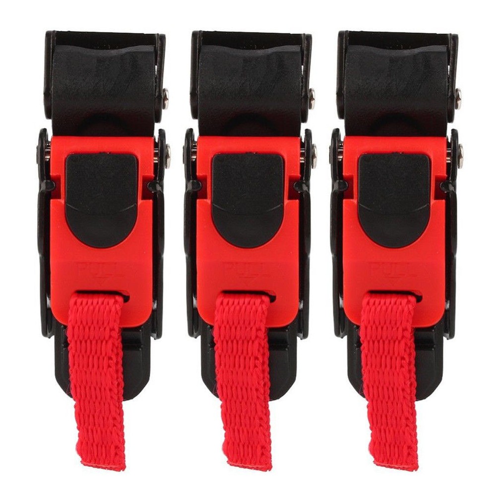 Motorcycle Helmet Chin Strap Quick Release 3 Pieces