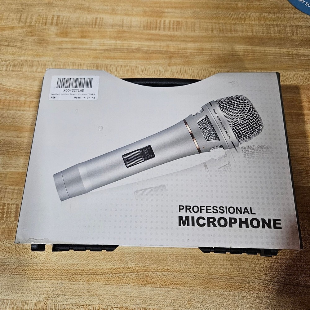 SwaykTech YS 36D Professional Dynamic Microphone With Carrying Case Gray