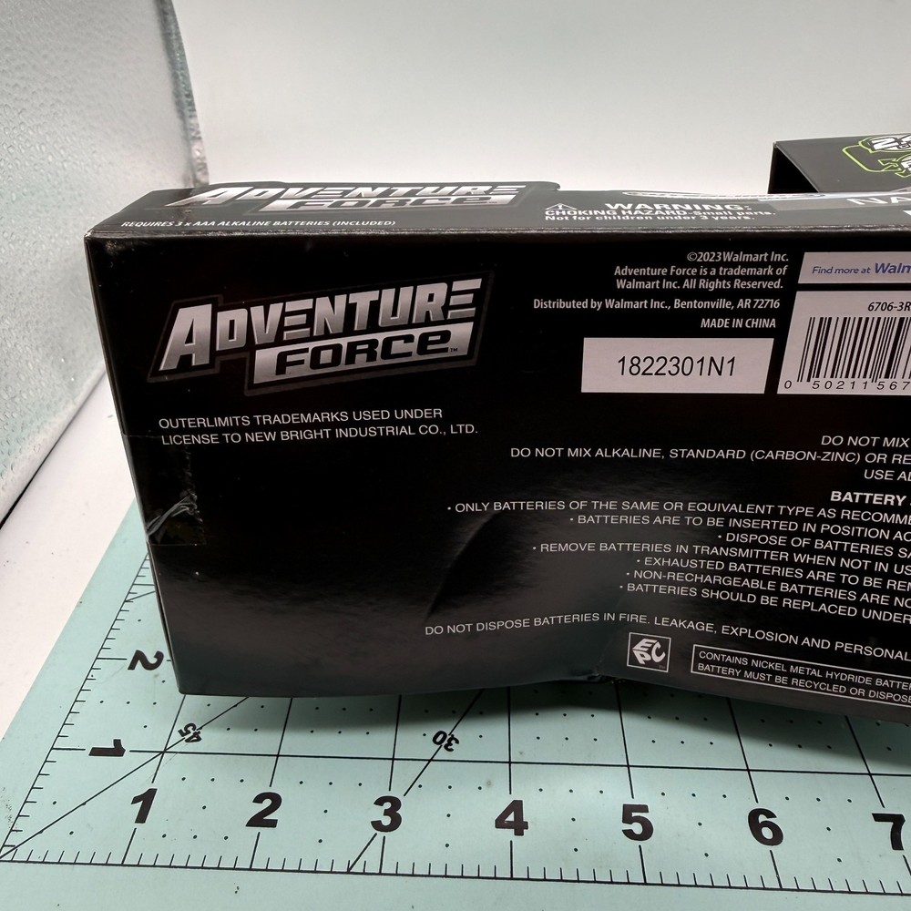 Adventure Force 6" Outer Limits Blue Battery Remote Control Nano Boat 6706-3RH