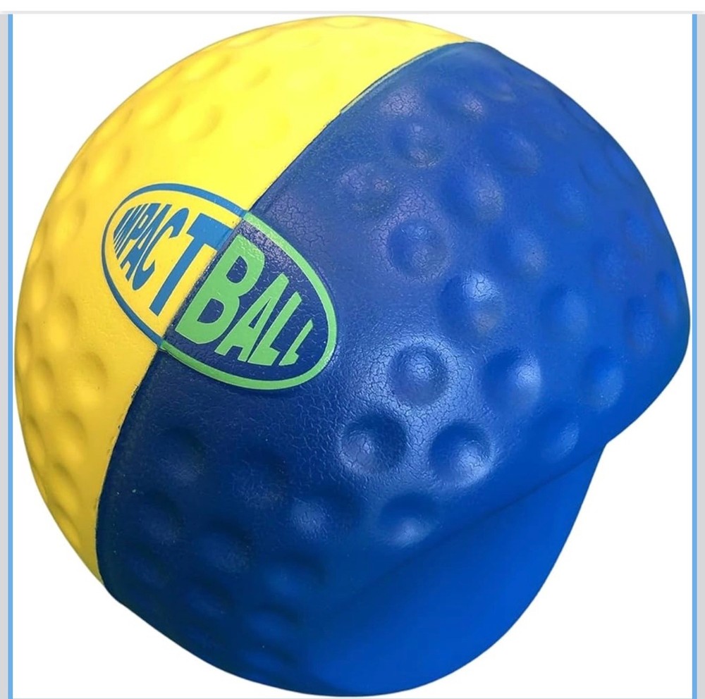 Impact Ball Golf Training Aid Swing Trainer Practice Aid Golf Large Size MINT!