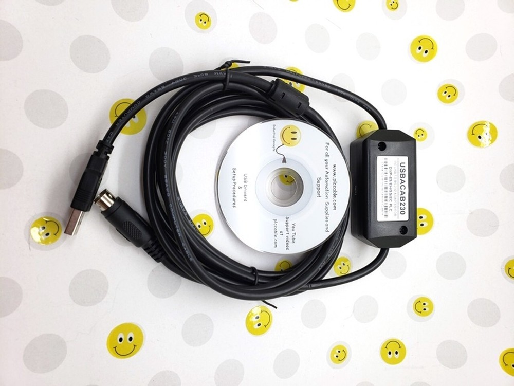 DELTA USB-ACAB230 PLC Programming Cable For DELTA DVP PLC Adapter USB-DVP