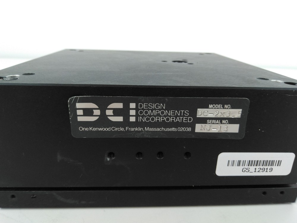Design Components Inc. DC-2x3.5 Linear Stage 2" Travel