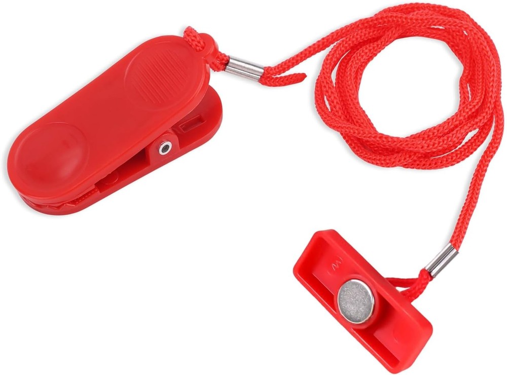Treadmill Magnet Safety Key Replacement, Universal red