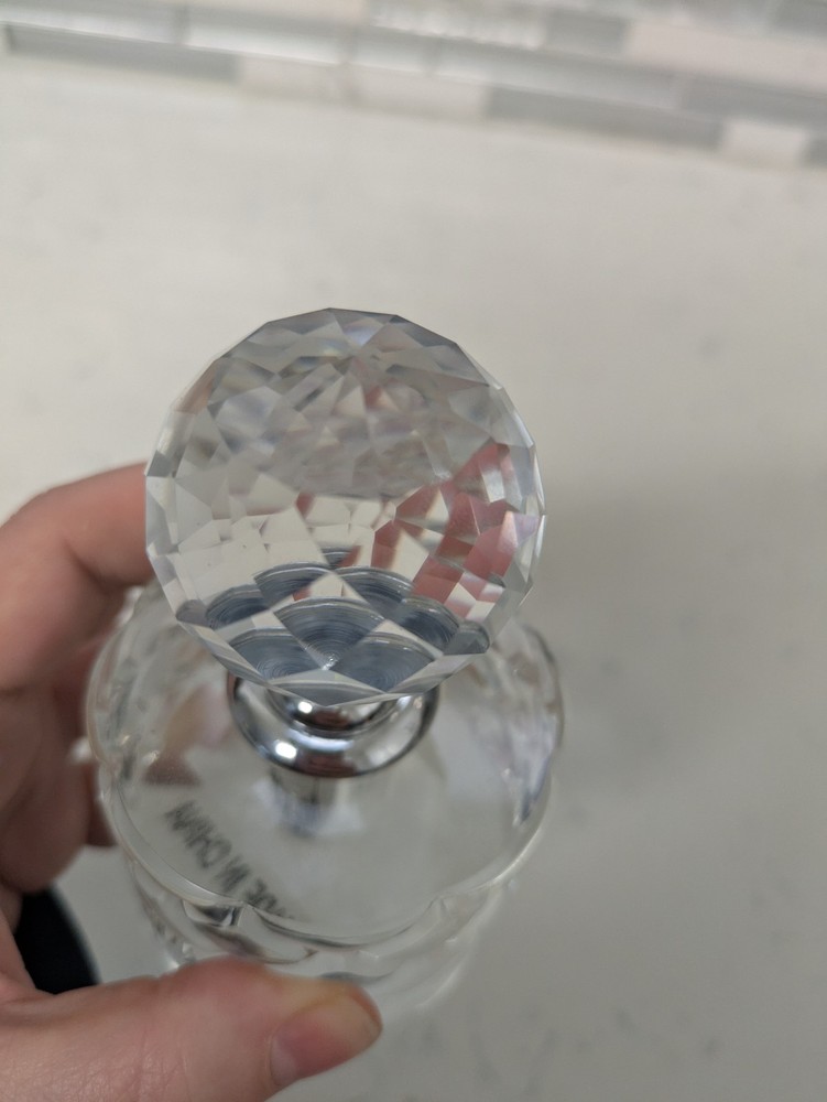 Crystal Perfume Bottle With Dauber