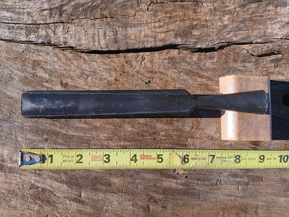 Vintage 1 inch Woodworking Socket Gouge Chisel