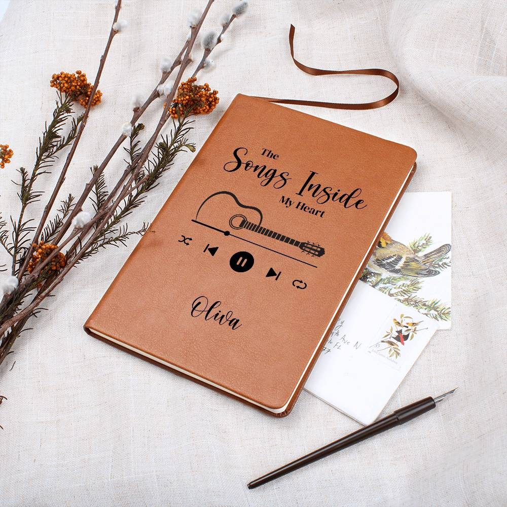 Personalized Guitar Lyric Journal
