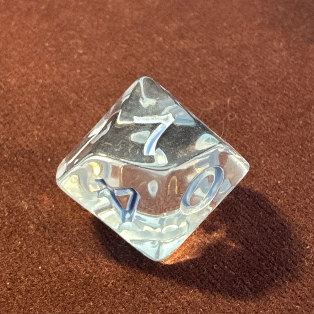 Floating Mist Polyhedral Dice Set 7 Pieces - RPG DND K