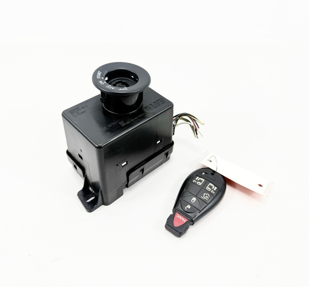 08-10 Dodge Caravan Wireless Ignition Switch Node w/ Remote Key & VIN 68284720AB