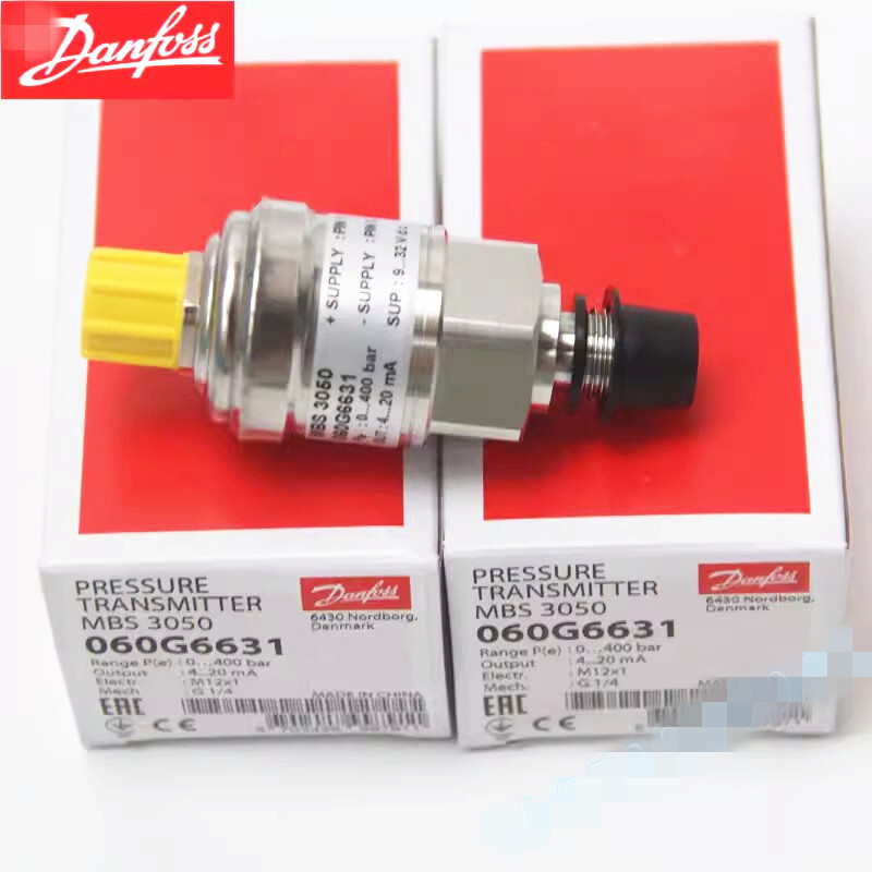 1pcs Danfoss Pressure Transmitter Sensor MBS3050 060G6631 0-400bar