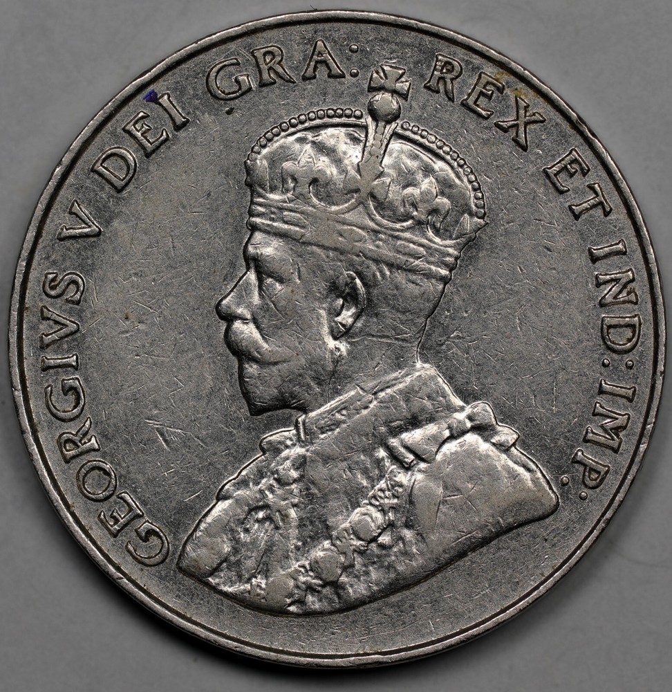 1935 Canada Nickel 5 Cents
