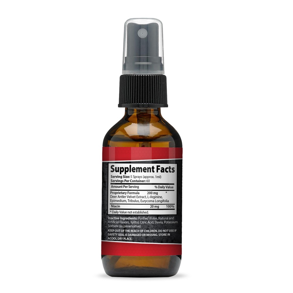 Deer Antler Spray Velvet Extract 2OZ