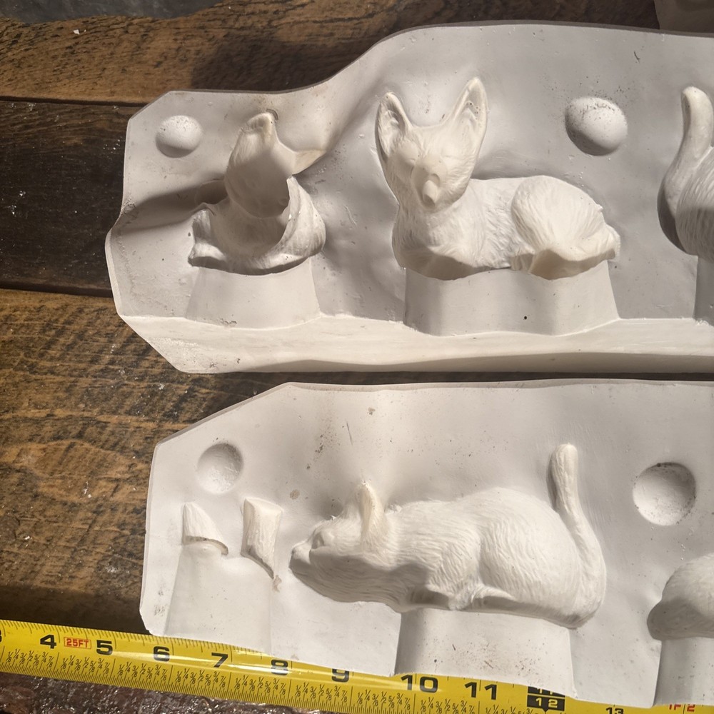 Nancy’s Molds 3 Little Kittens Ceramic Slip Casting Mold