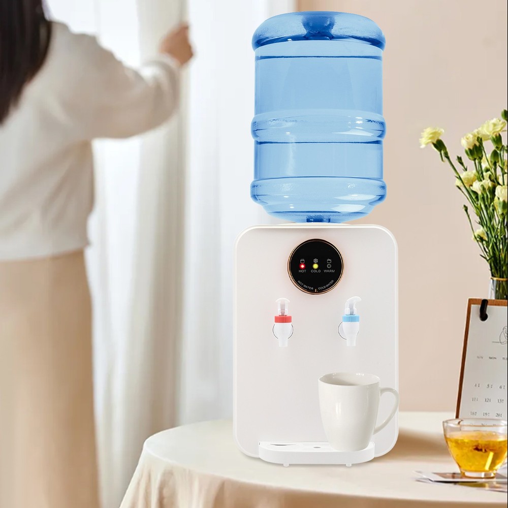 500ml Top Loading Hot Cold Water Dispenser Countertop Drinking Machine 110V
