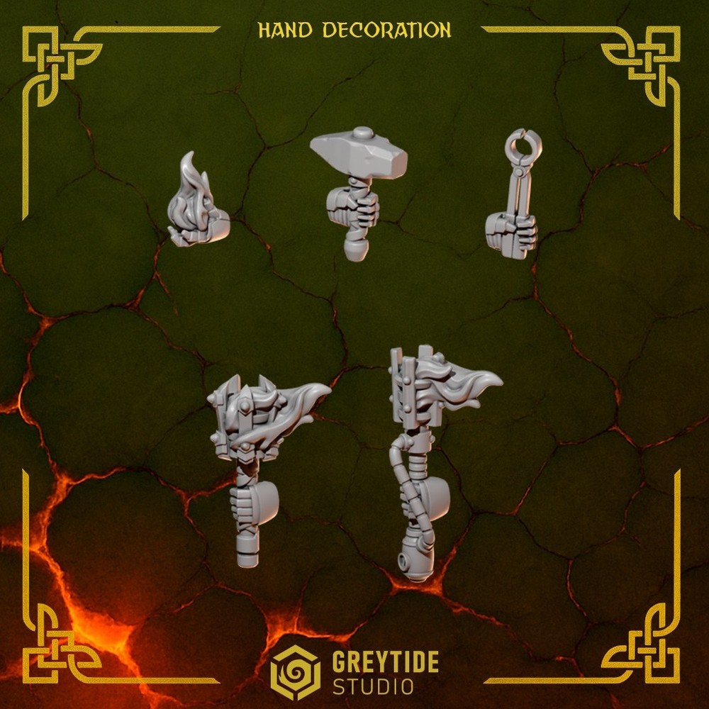 Anvil Wardens Hand Decoration [Greytide]