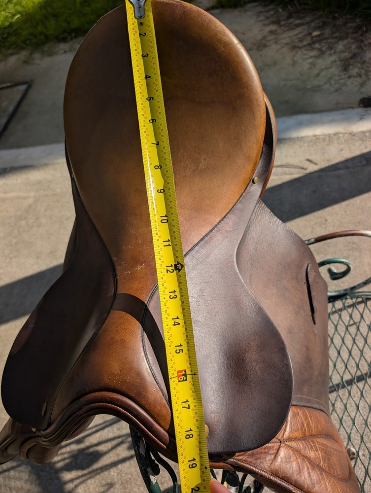 Frank Baines Eclipse English GP Saddle - 18" Seat Medium Wide Tree