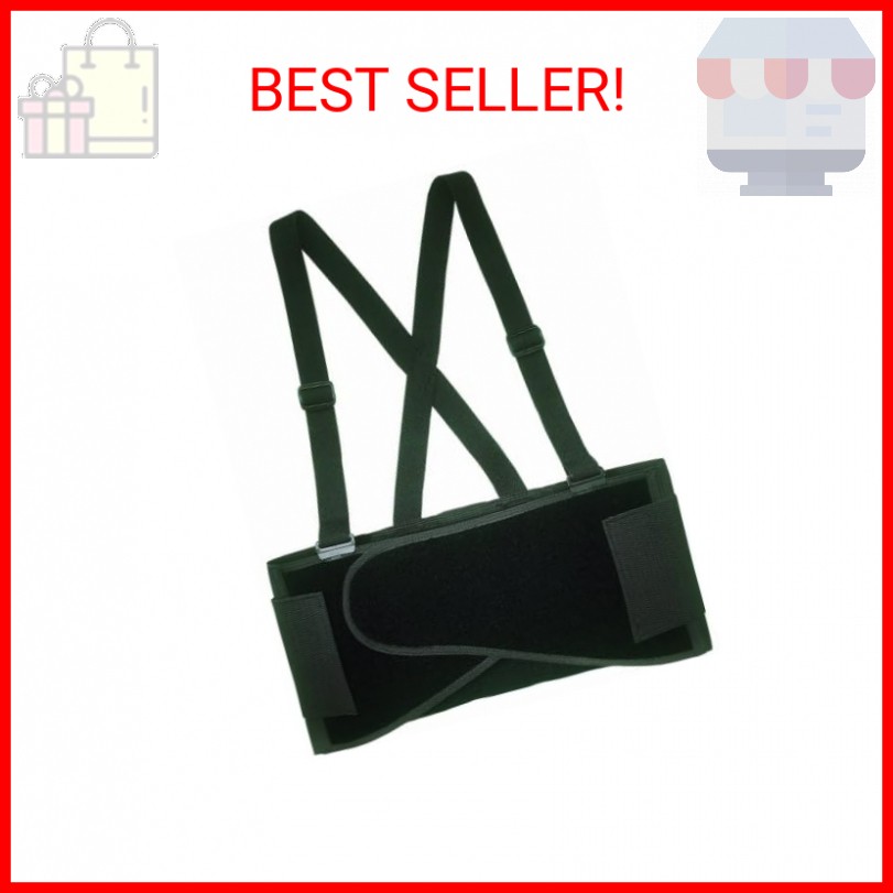 CLC Custom Leathercraft 5000M Elastic Back Support Belt, 32-38 in., Medium