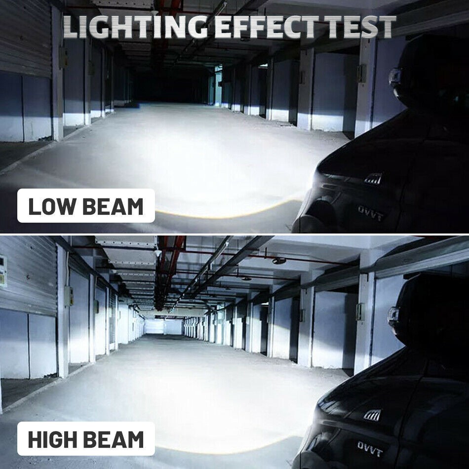 6x LED Headlight Bulbs Cool White Super Bright For Chrysler Pacifica 2017-2020